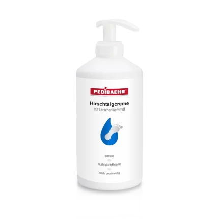 CREMĂ PENTRU PICIOARE CU GRĂSIME NATURALĂ DE CERB 100%. (HIRSCHTALGCREME MIT LATSCHENKIEFERNÖL),PEDIBAEHR