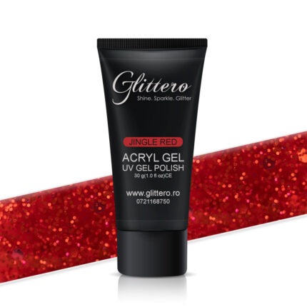 Polygel / Acryl Gel Jingle Red 30 ml